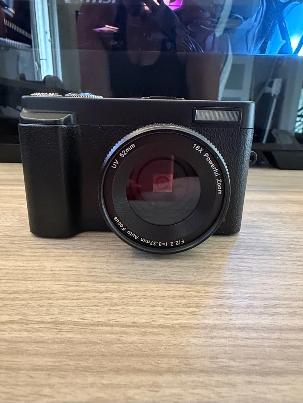 MSI Black Compact Digital Camera with 16x Zoom